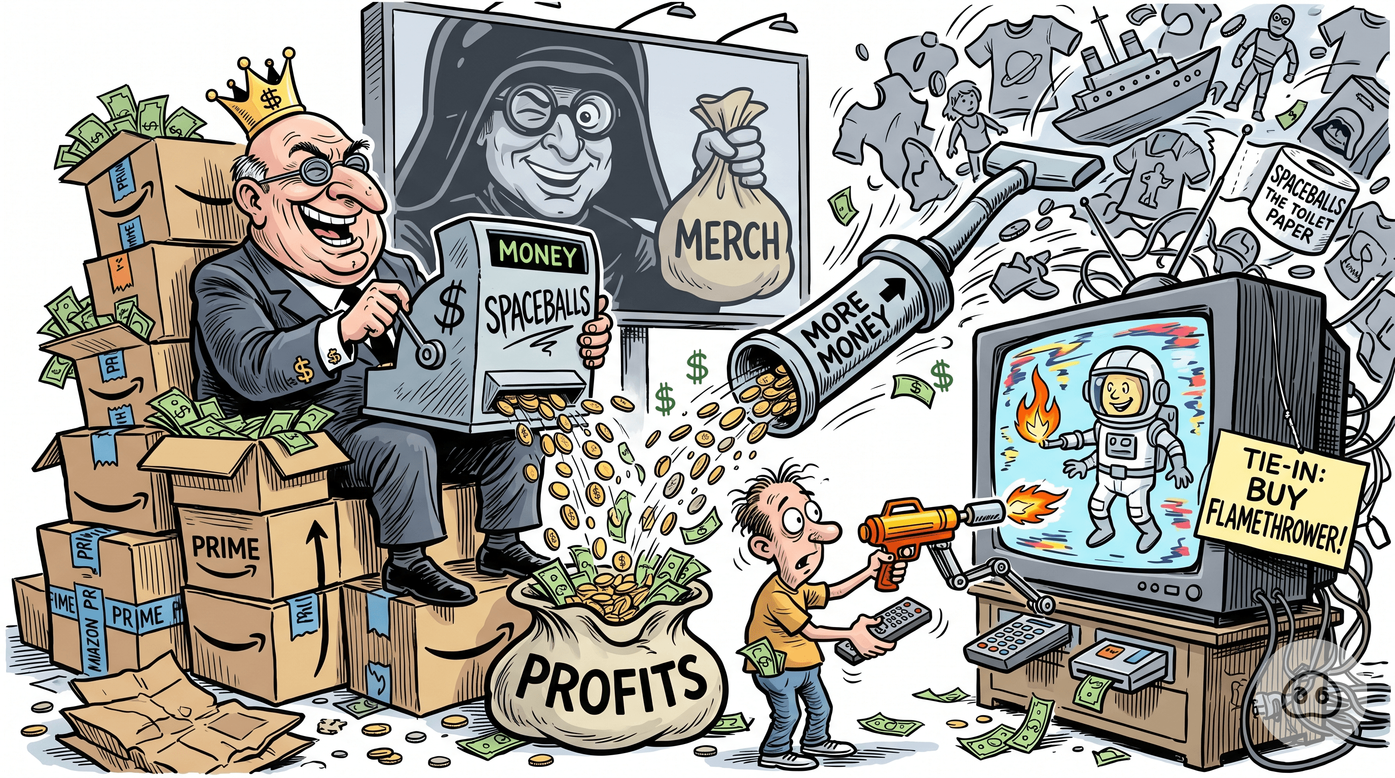 Amazon Greenlights Spaceballs Sequel To Effectively Monetize The Concept Of Selling Out