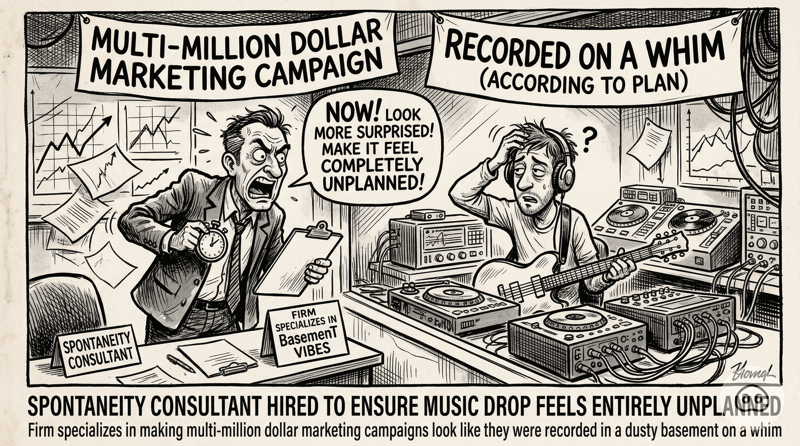 Spontaneity Consultant Hired To Ensure Music Drop Feels Entirely Unplanned