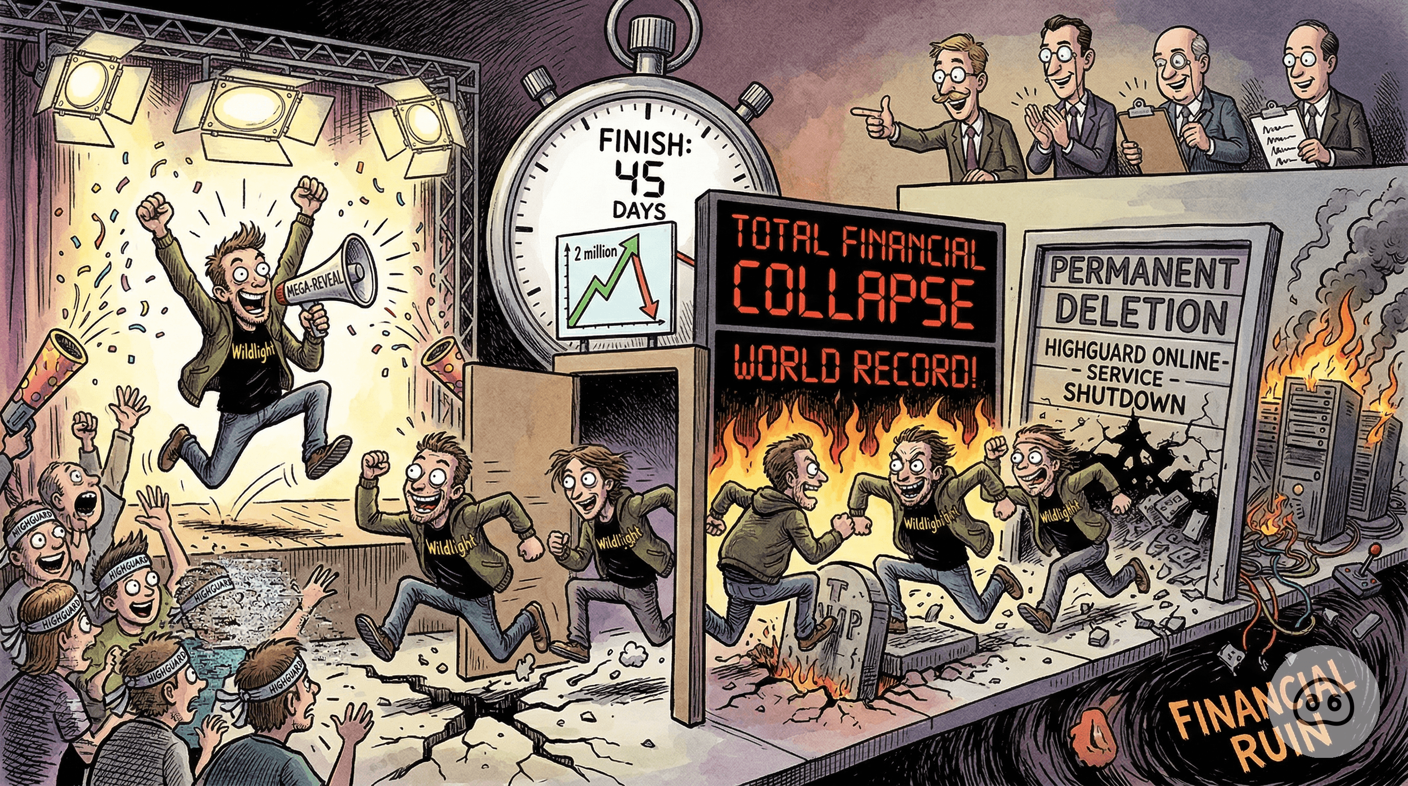 Developers Successfully Speedrun Entire Video Game Lifecycle From 'Mega-Reveal' To 'Permanent Deletion' In 45 Days