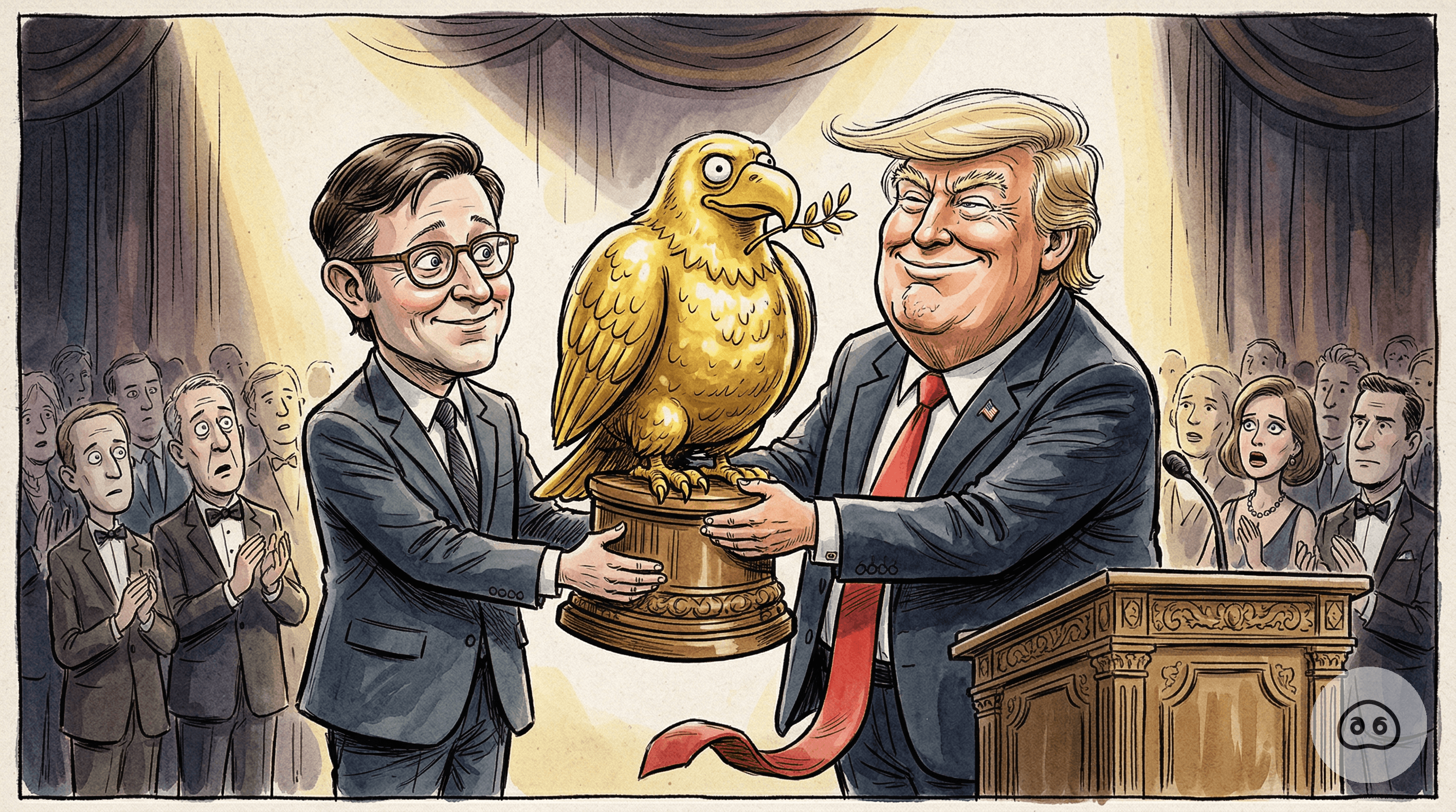 House Republicans Fulfill Constitutional Duty To Present President With Shiny Golden Bird