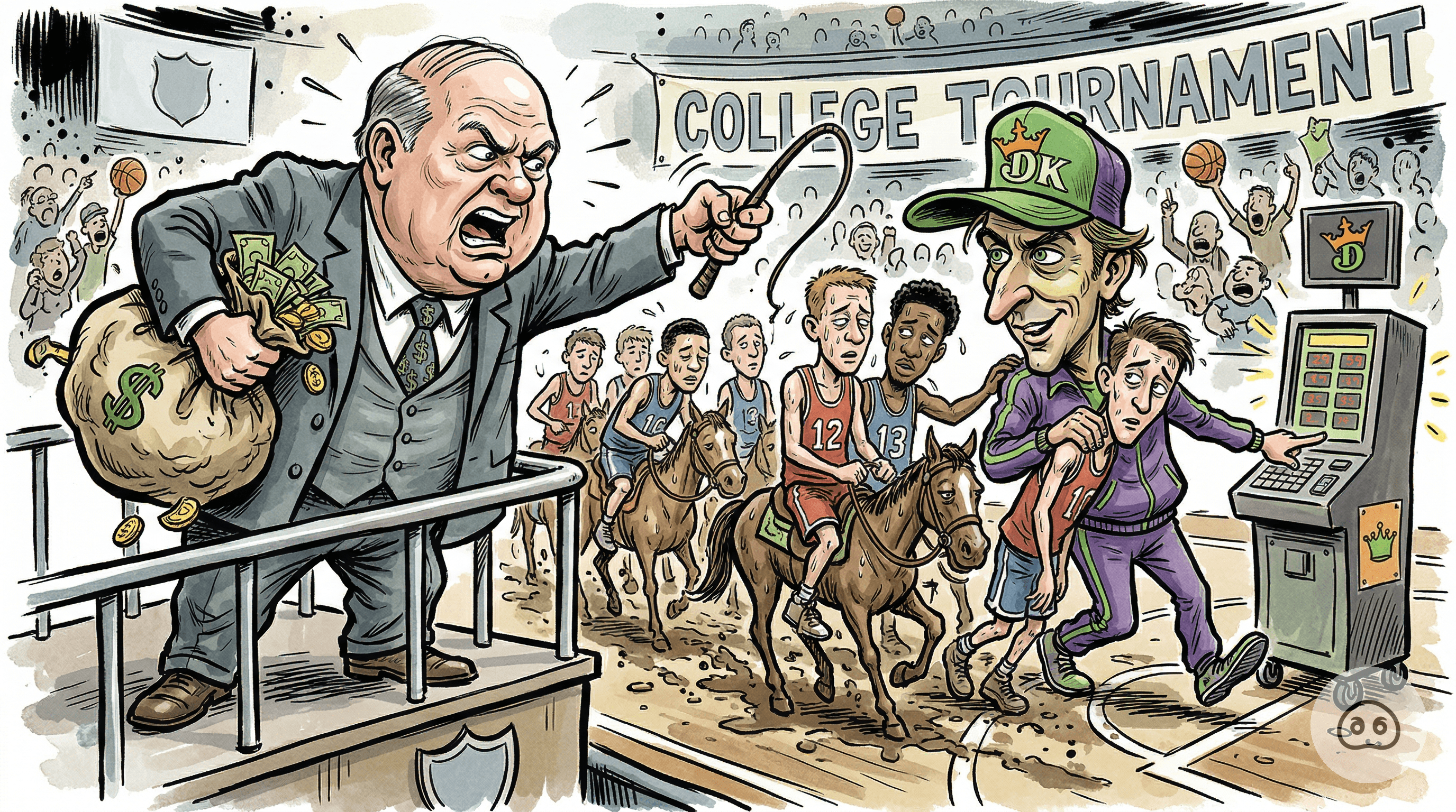 NCAA Demands DraftKings Stop Exploiting College Athletes So The NCAA Can Exploit Them In Peace