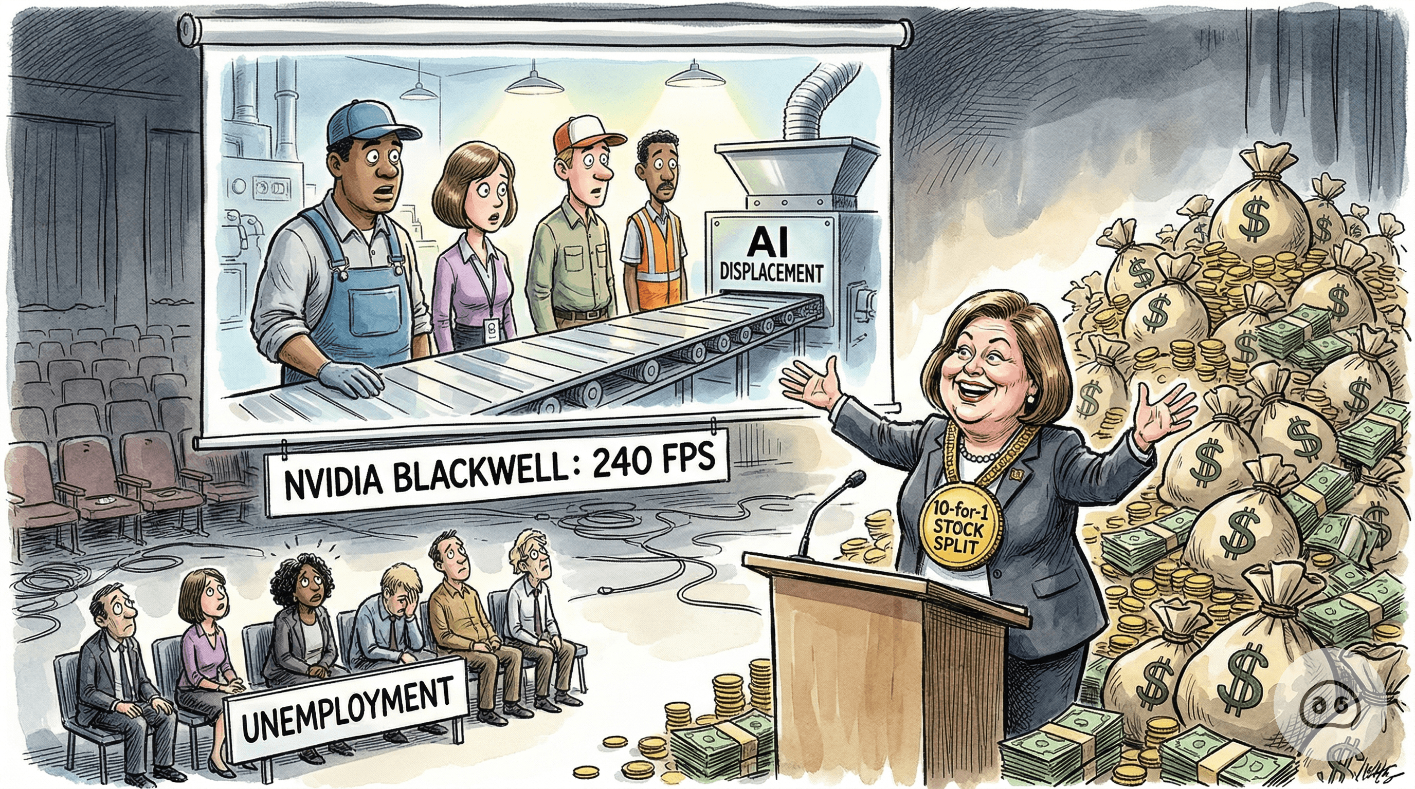 Nvidia Blackwell Chip Capable Of Rendering Your Impending Unemployment At A Crisp 240 Frames Per Second