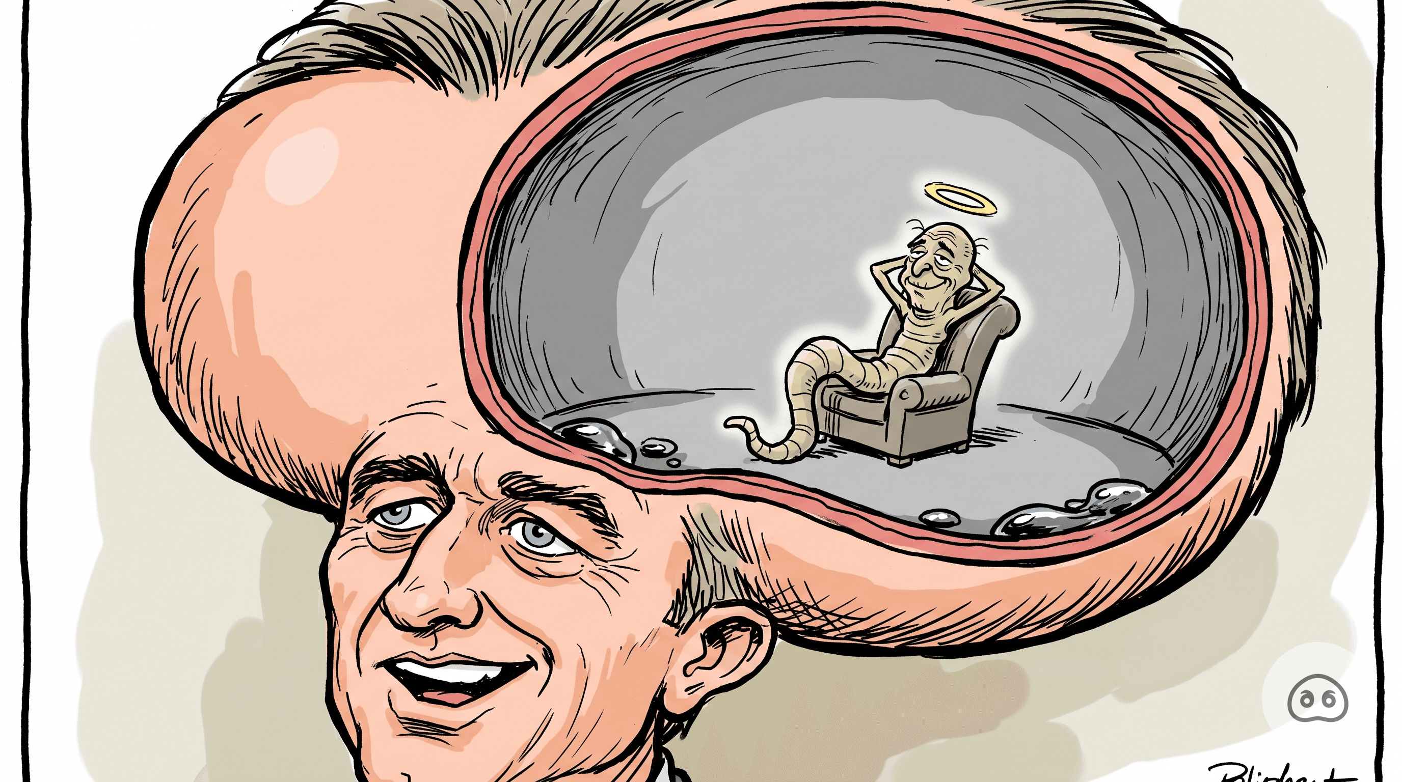 Dead Parasite Recalls Living In Kennedy Brain As 'A Pretty Quiet Experience'