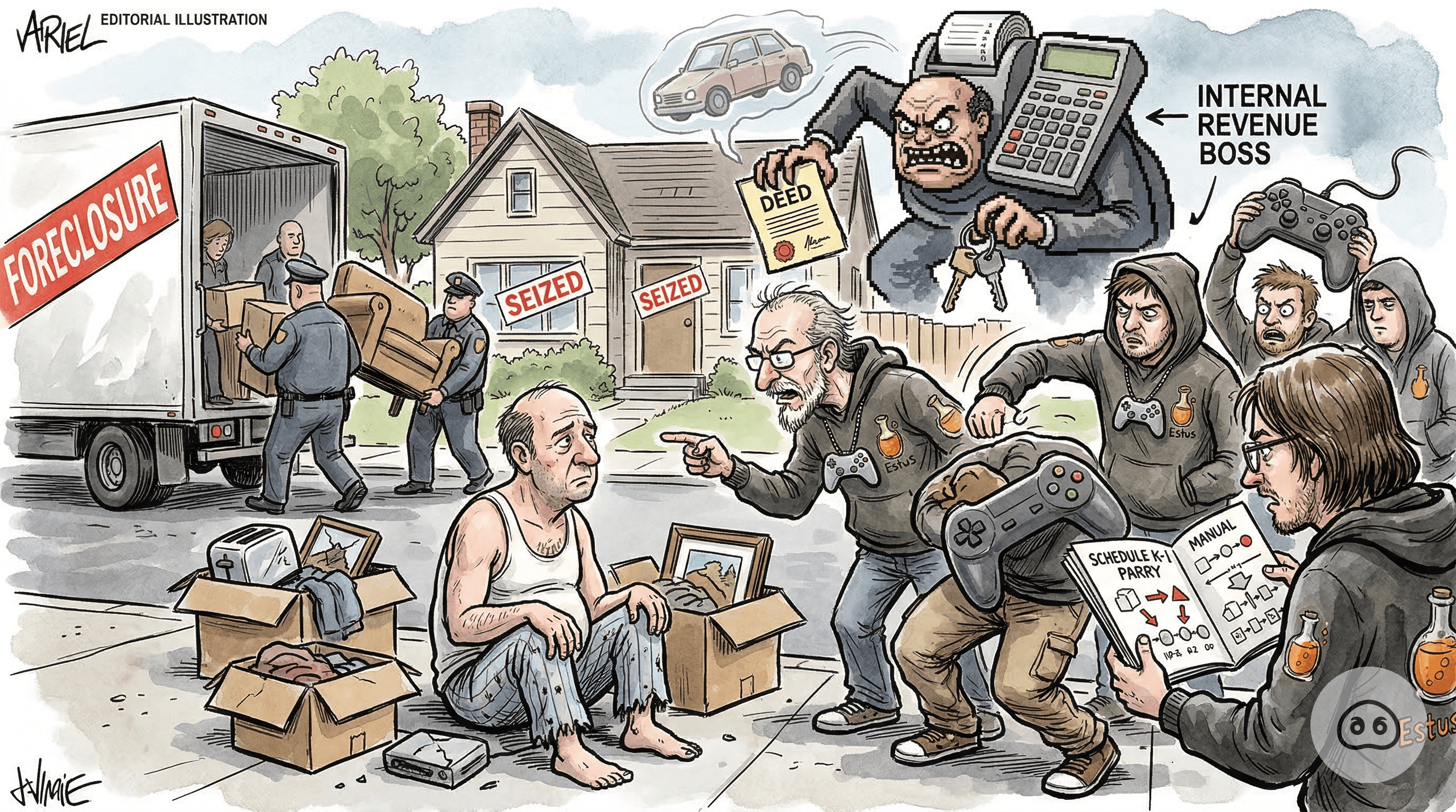 Hardcore Souls-Like Fans Remind Man Whose House Was Seized That Homelessness Is Just A ‘Skill Issue’